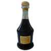 Botella de Brandy Vell por detrás